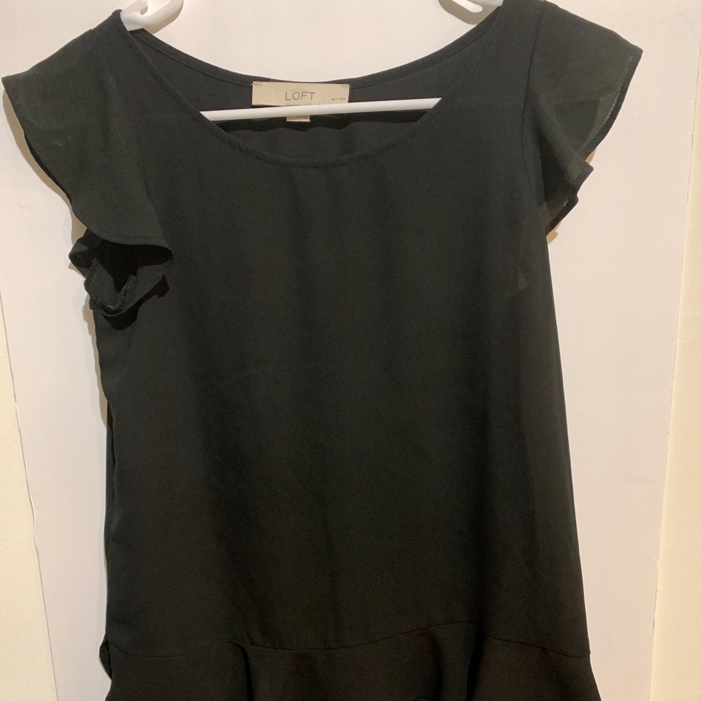 Black Loft Blouse